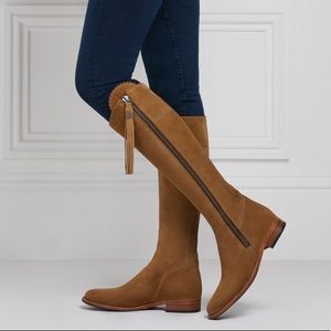 NEW suede Fairfax & Favor boots w/ tassels